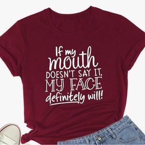 New- tshirt… if my mouth